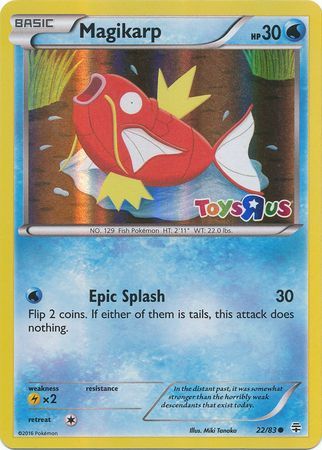 Magikarp (22/83) (Toys R Us Promo) [XY: Generations] | Enigma On Main