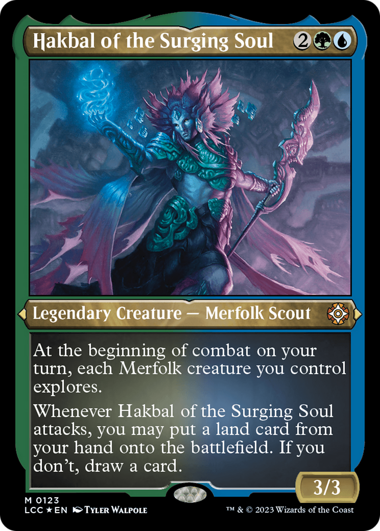 Hakbal of the Surging Soul (Display Commander) [The Lost Caverns of Ixalan Commander] | Enigma On Main