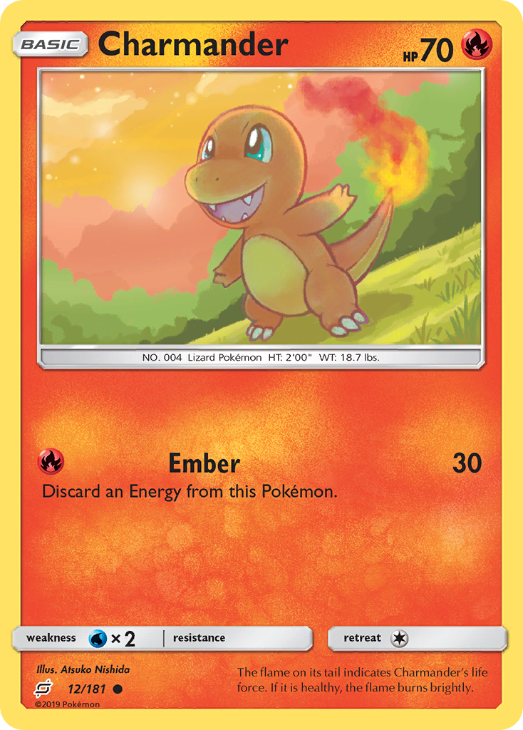 Charmander (12/181) [Sun & Moon: Team Up] | Enigma On Main