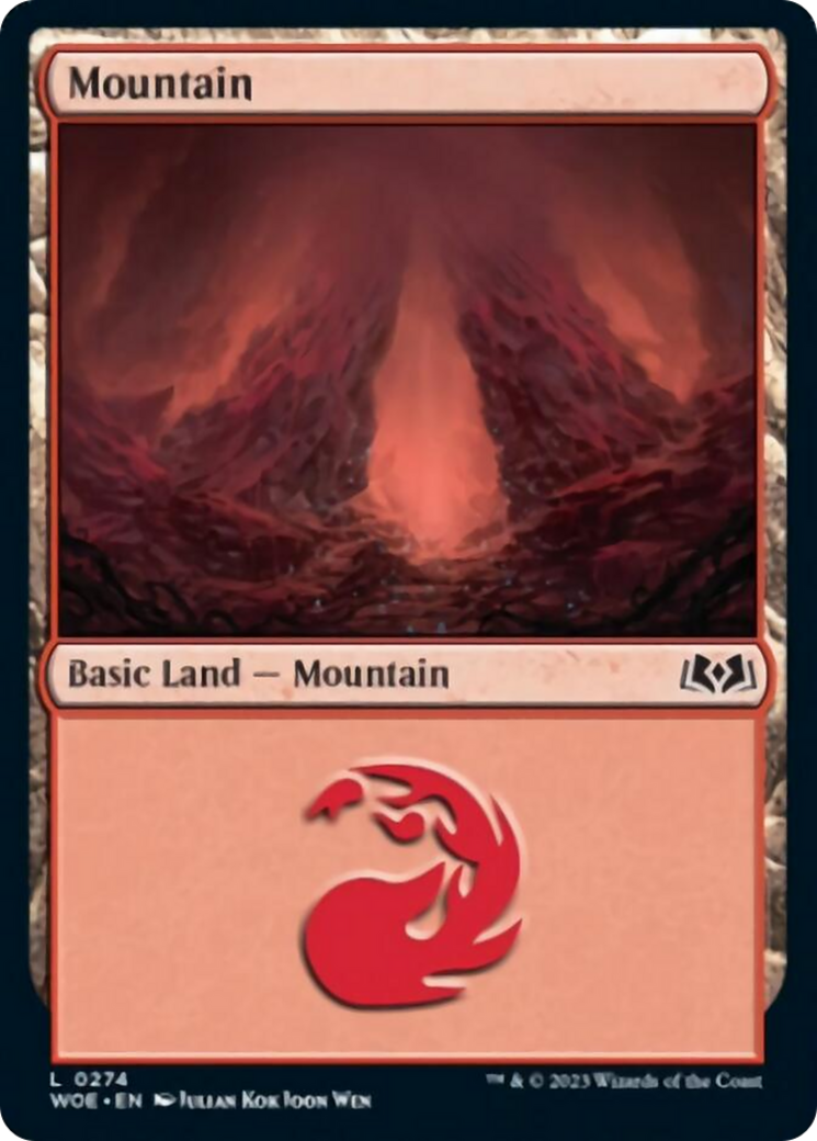 Mountain (0274) [Wilds of Eldraine] | Enigma On Main