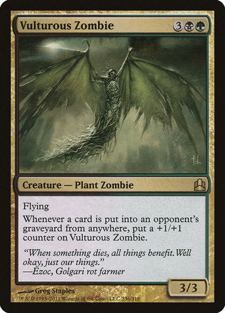 Vulturous Zombie [Commander 2011] | Enigma On Main