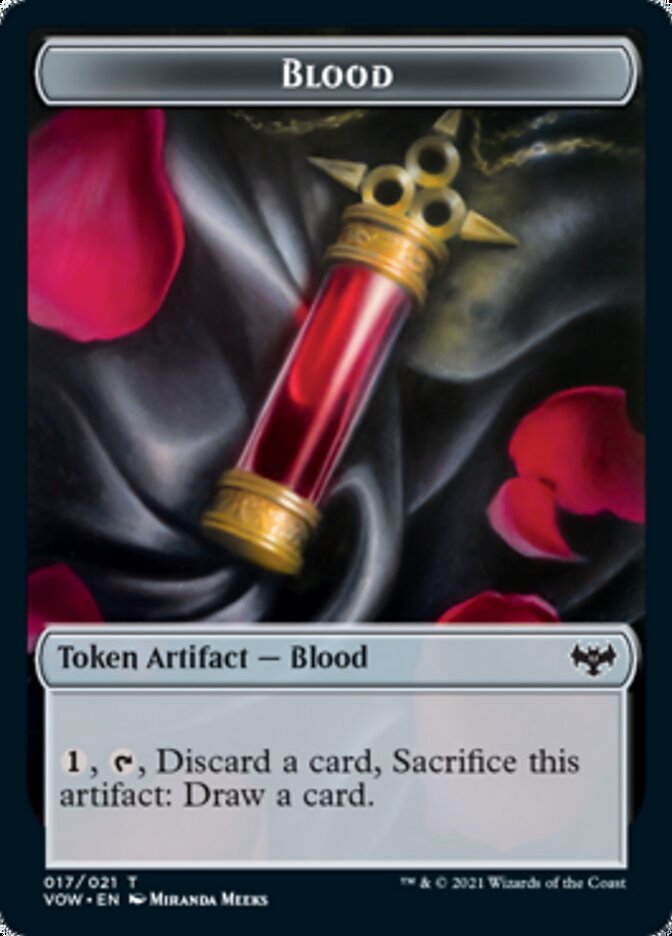 Blood Token [Innistrad: Crimson Vow Tokens] | Enigma On Main