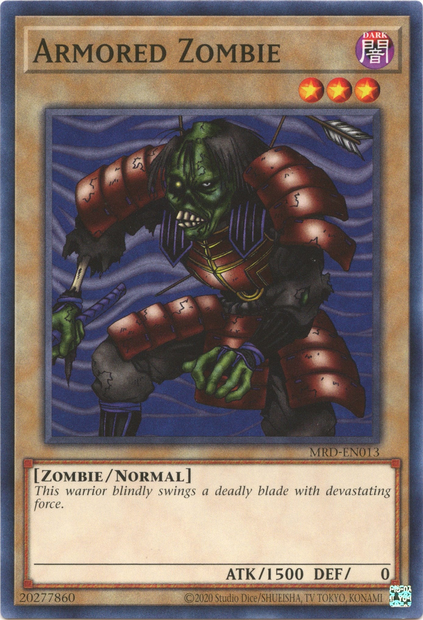 Armored Zombie (25th Anniversary) [MRD-EN013] Common | Enigma On Main