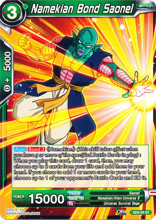 Namekian Bond Saonel (Starter Deck - The Guardian of Namekians) [SD4-05] | Enigma On Main