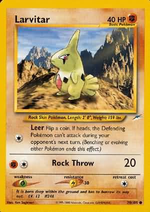 Larvitar (70/105) [Neo Destiny Unlimited] | Enigma On Main