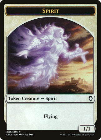 Spirit Token [Commander Anthology Volume II Tokens] | Enigma On Main