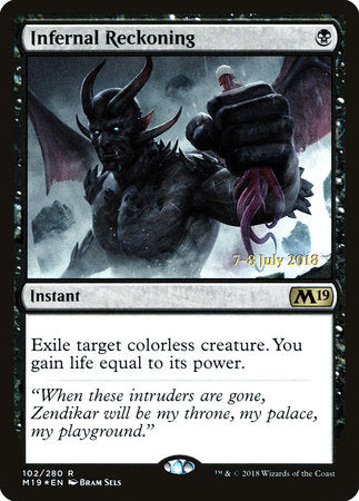 Infernal Reckoning [Core Set 2019 Promos] | Enigma On Main