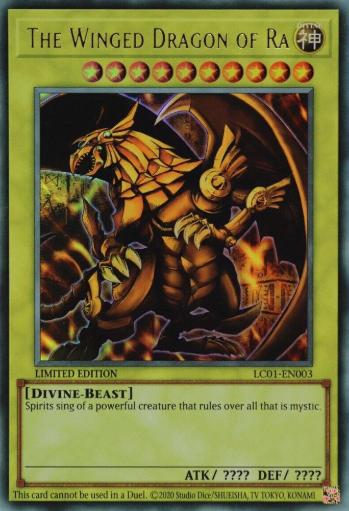 The Winged Dragon of Ra (25th Anniversary) [LC01-EN003] Ultra Rare | Enigma On Main