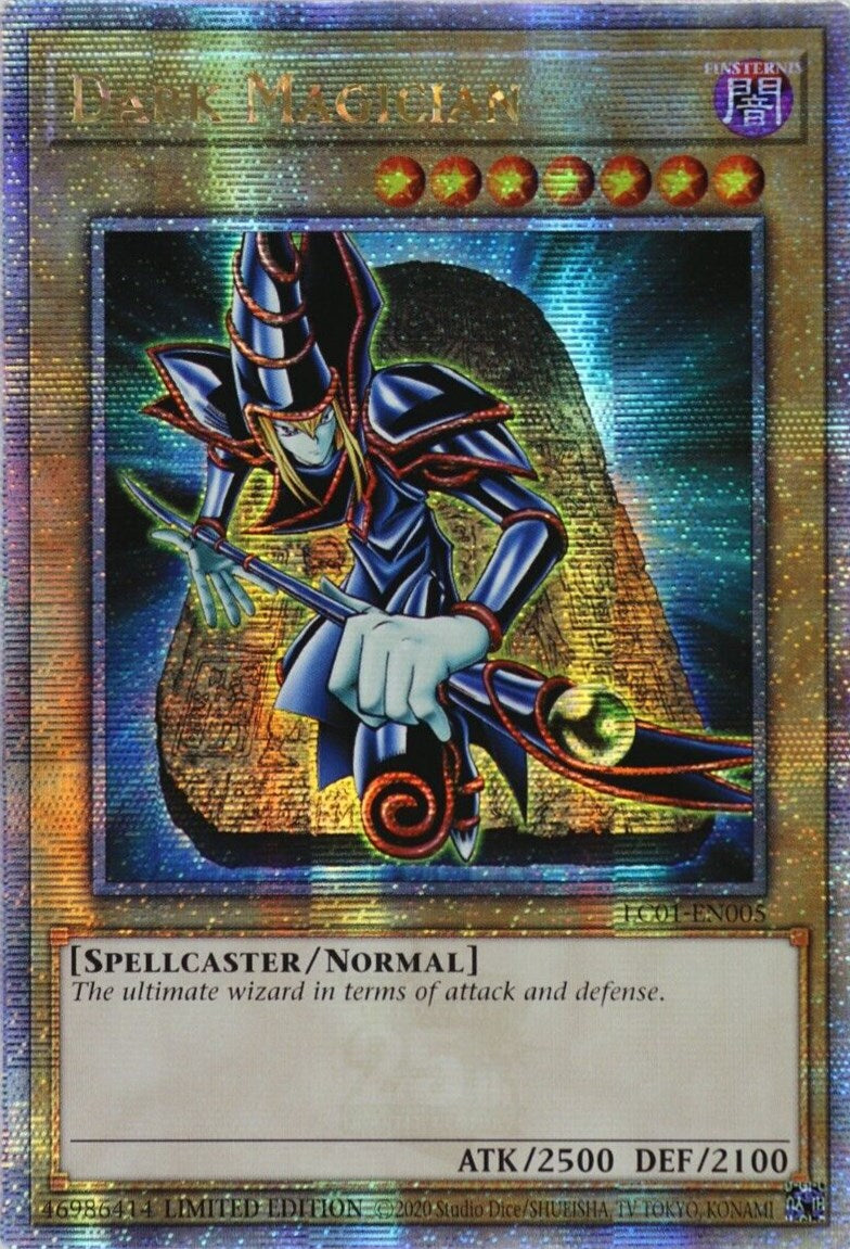 Dark Magician (25th Anniversary) [LC01-EN005] Quarter Century Secret Rare | Enigma On Main