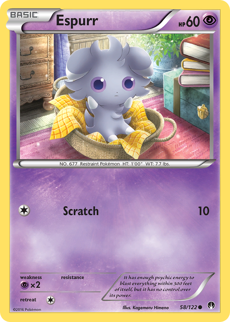 Espurr (58/122) [XY: BREAKpoint] | Enigma On Main