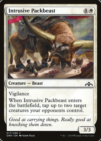 Intrusive Packbeast [Guilds of Ravnica] | Enigma On Main