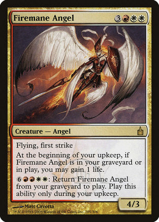 Firemane Angel [Ravnica: City of Guilds] | Enigma On Main