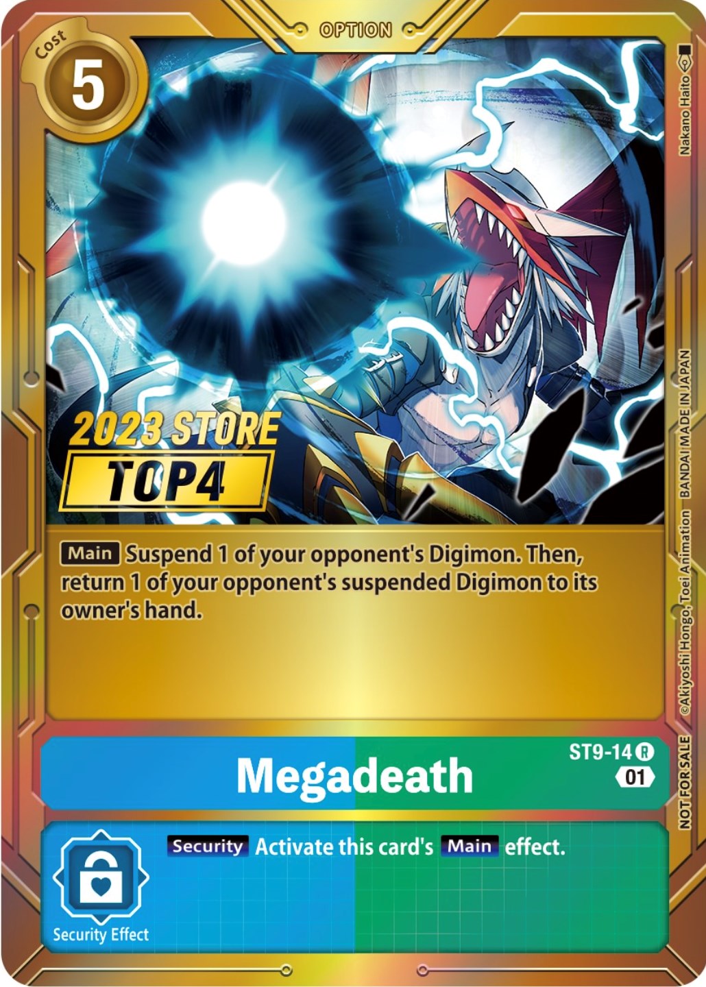 Megadeath [ST9-14] (2023 Store Top 4) [Starter Deck: Ultimate Ancient Dragon Promos] | Enigma On Main