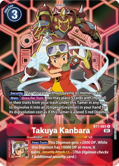 Takuya Kanbara [BT7-085] (D-Scanner Alternate Art) [Next Adventure Promos] | Enigma On Main