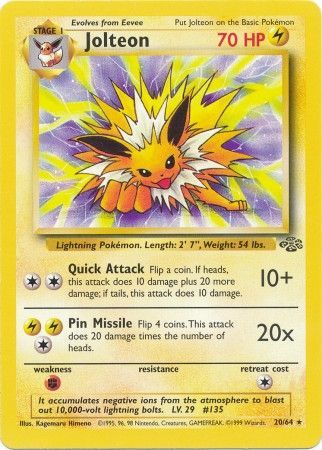 Jolteon (20/64) [Jungle Unlimited] | Enigma On Main