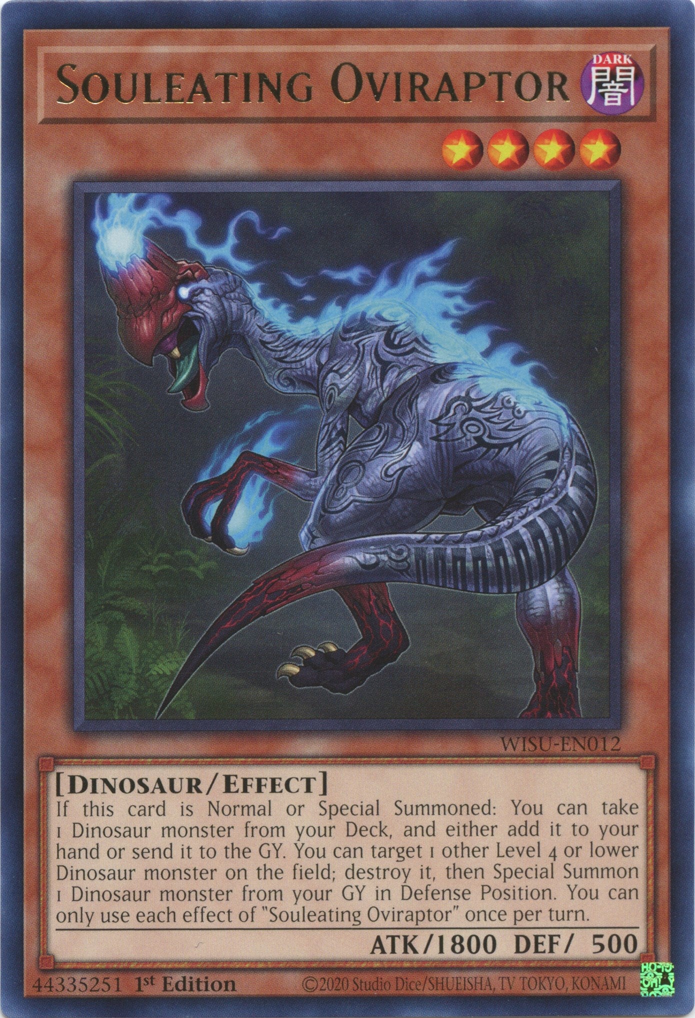 Souleating Oviraptor [WISU-EN012] Rare | Enigma On Main