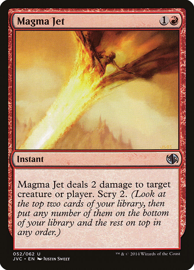 Magma Jet [Duel Decks Anthology] | Enigma On Main