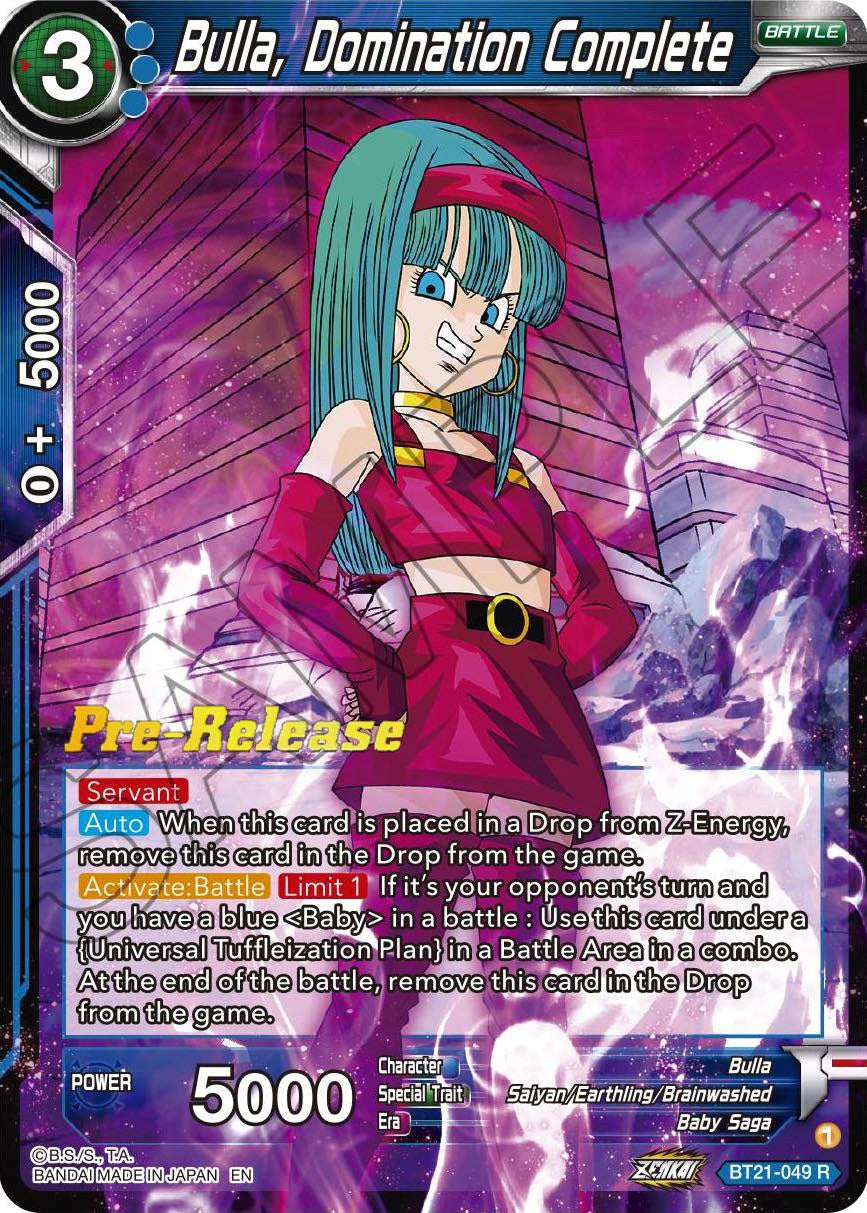 Bulla, Domination Complete (BT21-049) [Wild Resurgence Pre-Release Cards] | Enigma On Main