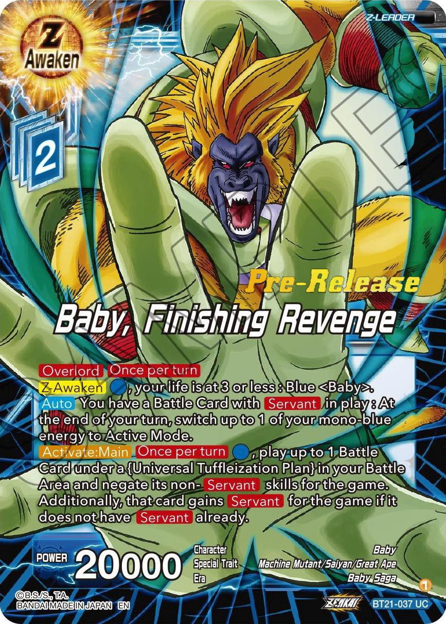 Baby, Finishing Revenge (BT21-037) [Wild Resurgence Pre-Release Cards] | Enigma On Main