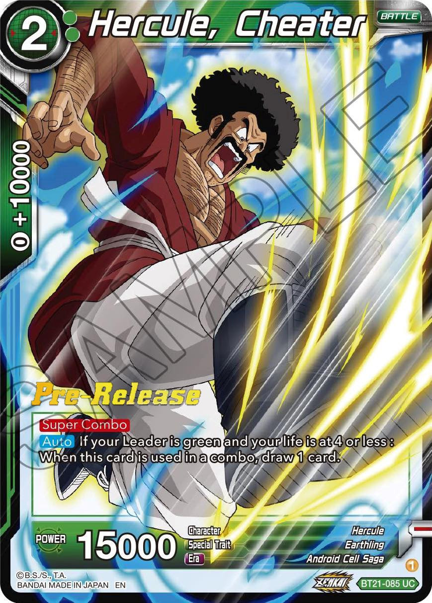 Hercule, Cheater (BT21-085) [Wild Resurgence Pre-Release Cards] | Enigma On Main