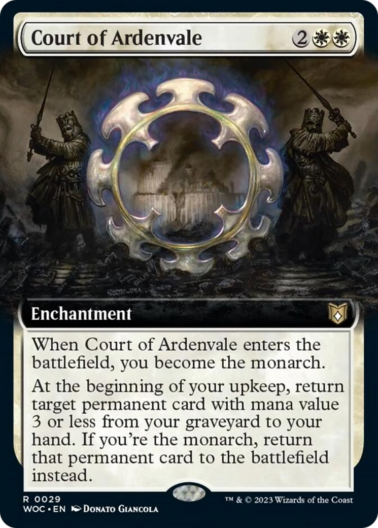 Court of Ardenvale (Extended Art) [Wilds of Eldraine Commander] | Enigma On Main