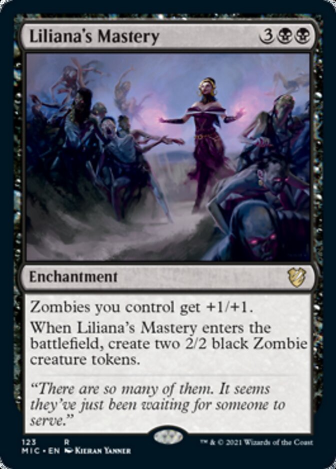 Liliana's Mastery [Innistrad: Midnight Hunt Commander] | Enigma On Main