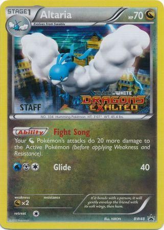 Altaria (BW48) (Staff Prerelease Promo) [Black & White: Black Star Promos] | Enigma On Main