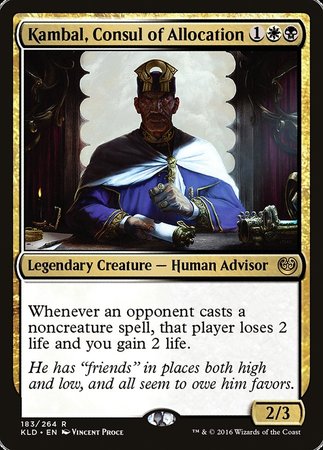 Kambal, Consul of Allocation [Kaladesh] | Enigma On Main