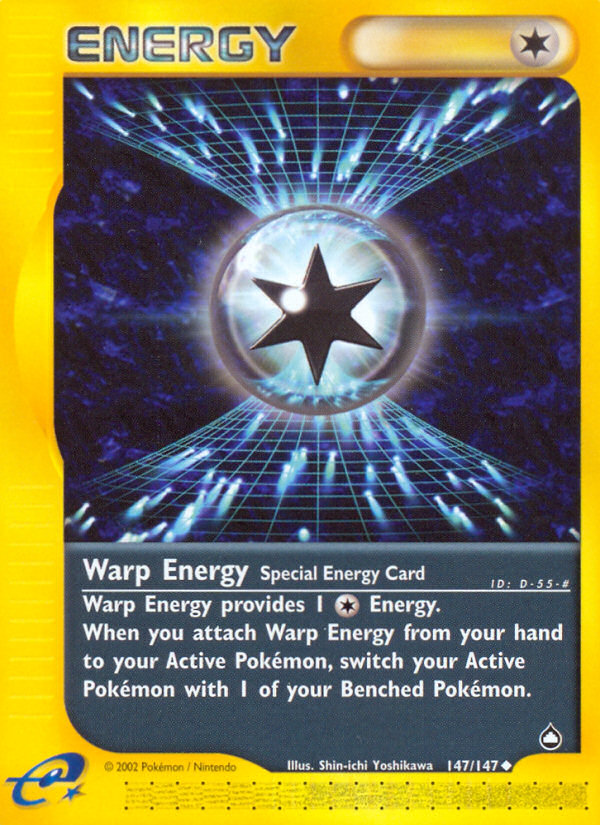 Warp Energy (147/147) [Aquapolis] | Enigma On Main