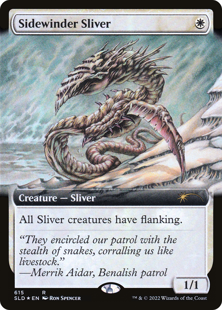 Sidewinder Sliver (Extended Art) [Secret Lair Drop Promos] | Enigma On Main