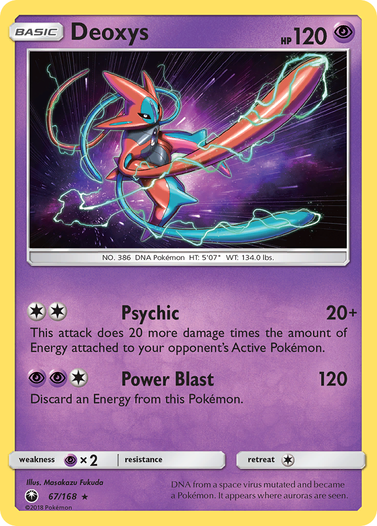 Deoxys (67/168) [Sun & Moon: Celestial Storm] | Enigma On Main