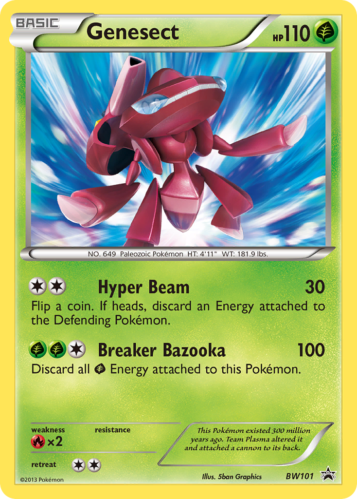 Genesect (BW101) [Black & White: Black Star Promos] | Enigma On Main