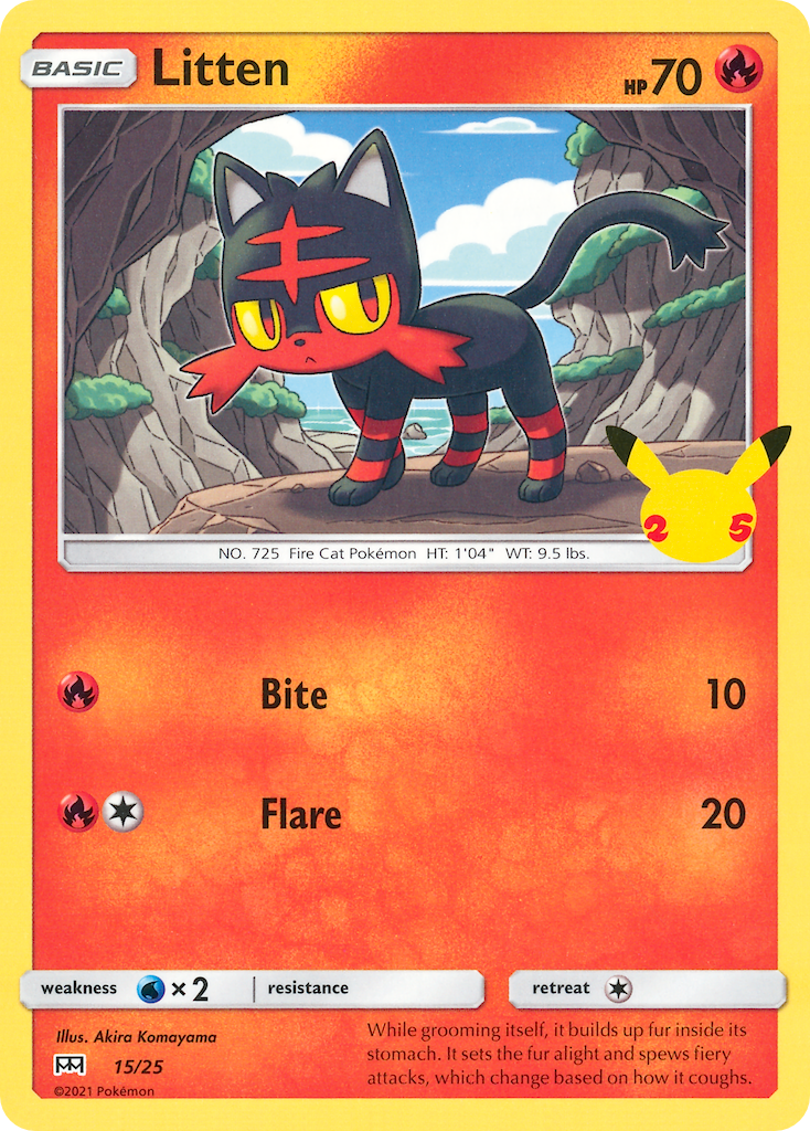 Litten (15/25) [McDonald's 25th Anniversary] | Enigma On Main