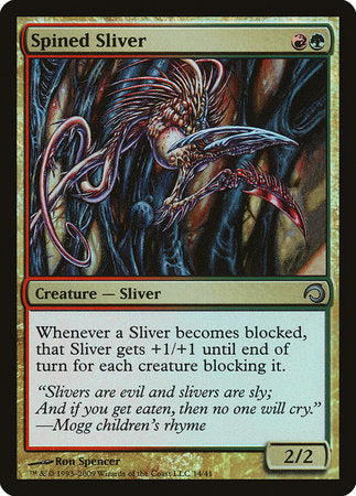 Spined Sliver [Premium Deck Series: Slivers] | Enigma On Main