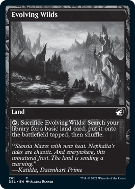 Evolving Wilds (261) [Innistrad: Double Feature] | Enigma On Main