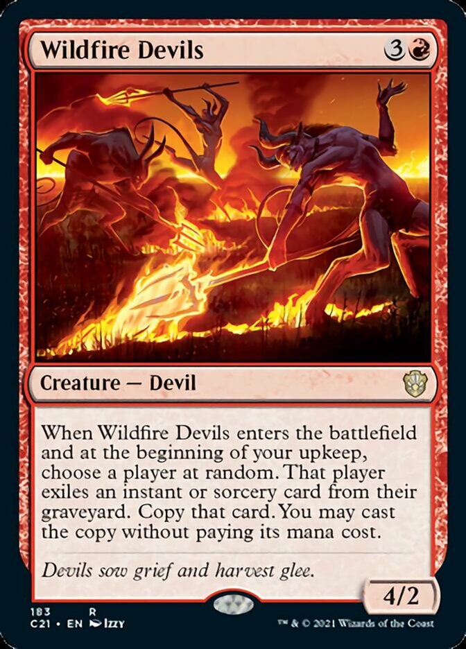 Wildfire Devils [Commander 2021] | Enigma On Main