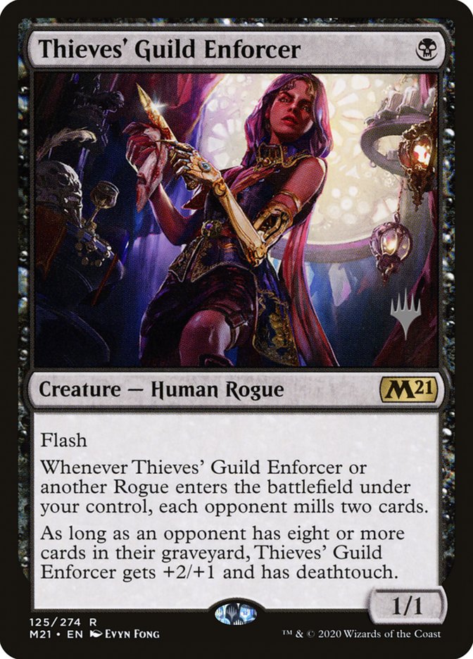 Thieves' Guild Enforcer (Promo Pack) [Core Set 2021 Promos] | Enigma On Main