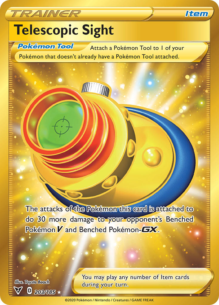 Telescopic Sight (203/185) [Sword & Shield: Vivid Voltage] | Enigma On Main