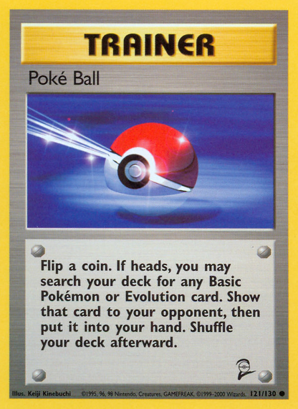 Poke Ball (121/130) [Base Set 2] | Enigma On Main