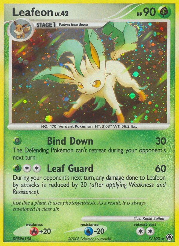 Leafeon (7/100) [Diamond & Pearl: Majestic Dawn] | Enigma On Main