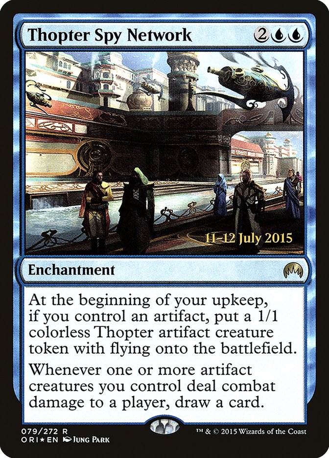 Thopter Spy Network [Magic Origins Prerelease Promos] | Enigma On Main