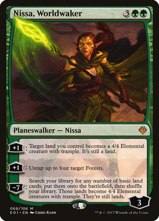 Nissa, Worldwaker [Archenemy: Nicol Bolas] | Enigma On Main