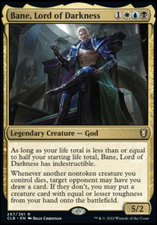 Bane, Lord of Darkness [Commander Legends: Battle for Baldur's Gate] | Enigma On Main