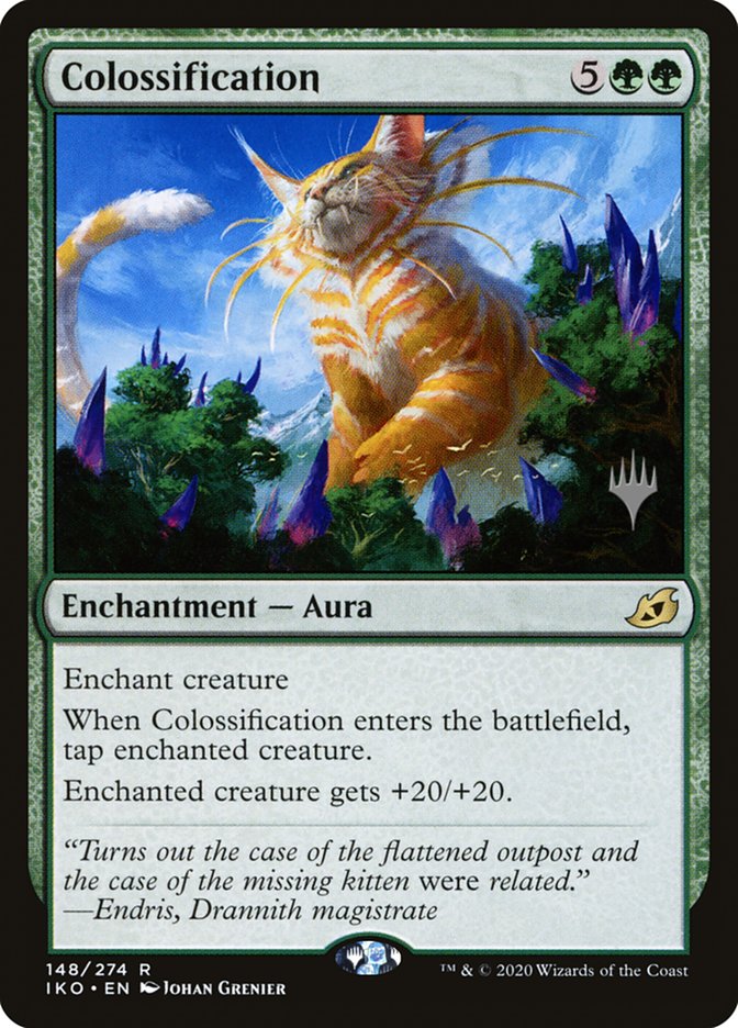 Colossification (Promo Pack) [Ikoria: Lair of Behemoths Promos] | Enigma On Main