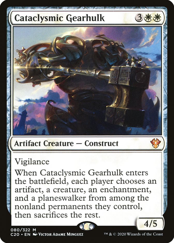 Cataclysmic Gearhulk [Commander 2020] | Enigma On Main