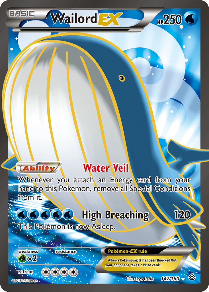 Wailord EX (147/160) [XY: Primal Clash] | Enigma On Main