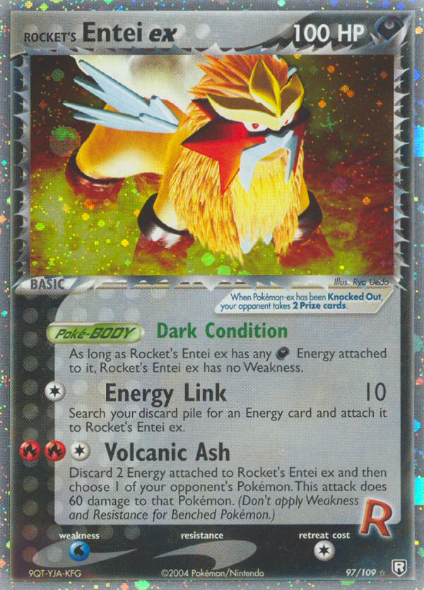 Rocket's Entei ex (97/109) [EX: Team Rocket Returns] | Enigma On Main