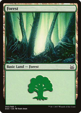 Forest (63) [Duel Decks: Mind vs. Might] | Enigma On Main