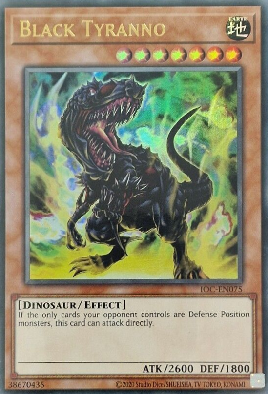 Black Tyranno (25th Anniversary) [IOC-EN075] Ultra Rare | Enigma On Main