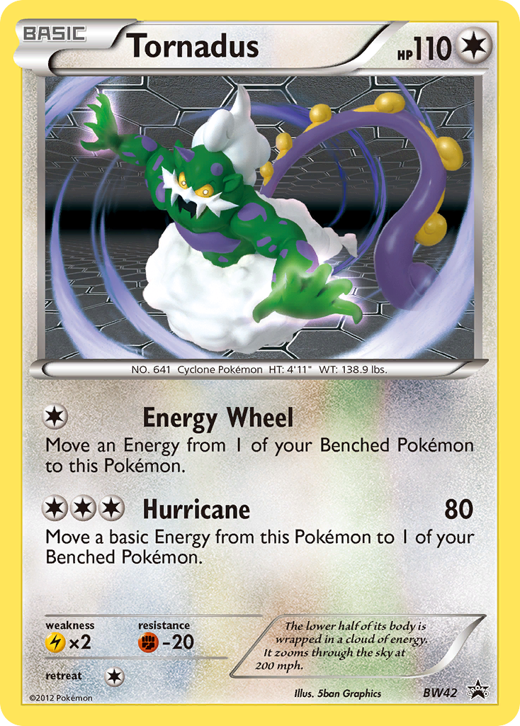 Tornadus (BW42) [Black & White: Black Star Promos] | Enigma On Main